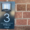 Image 2:  Light Up Your Home with Custom 1x or 2x Solar House Signs