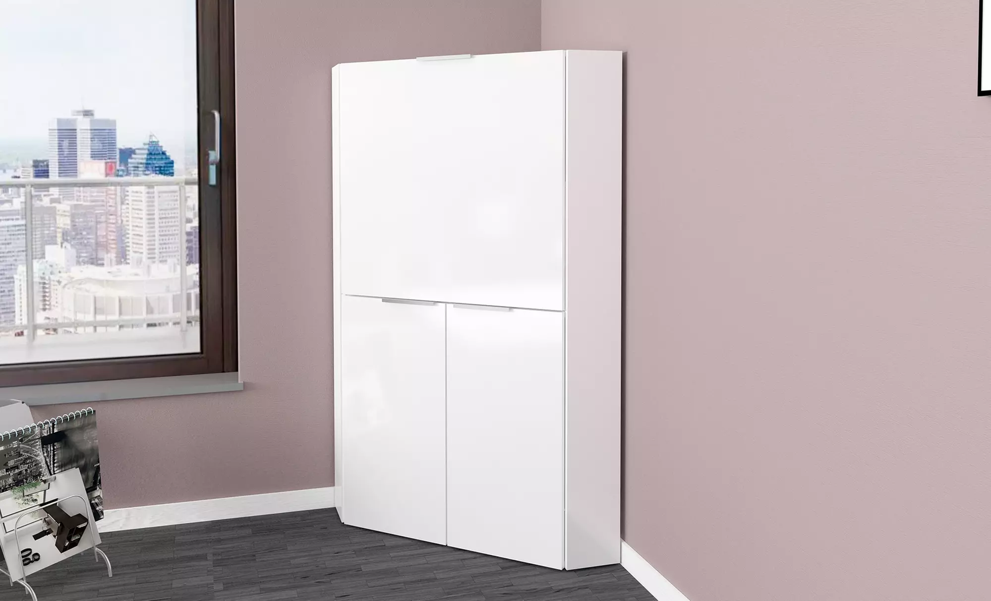 Scrivania angolare o scrivania regolare