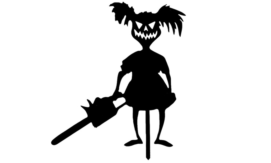 Image 9: Halloween Little Sinister Garden Pile Silhouette