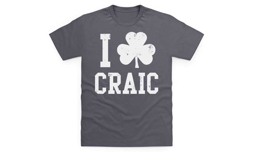 Image 4: Men's I Love Craic T-Shirt 