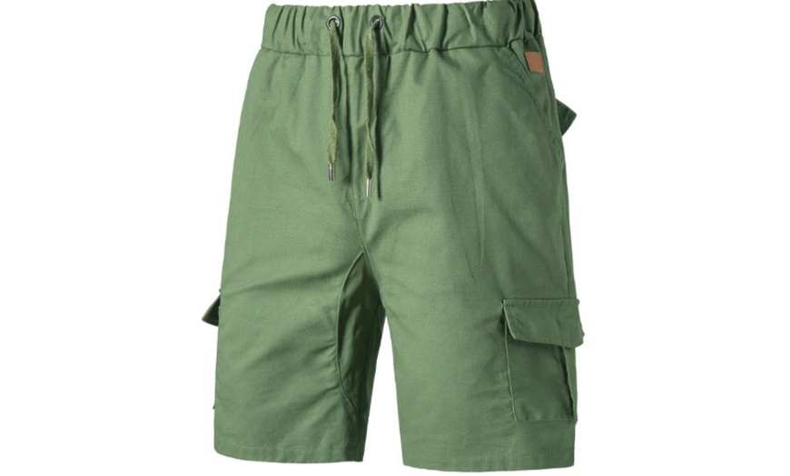 Image 5: Men's Casual Cargo Shorts