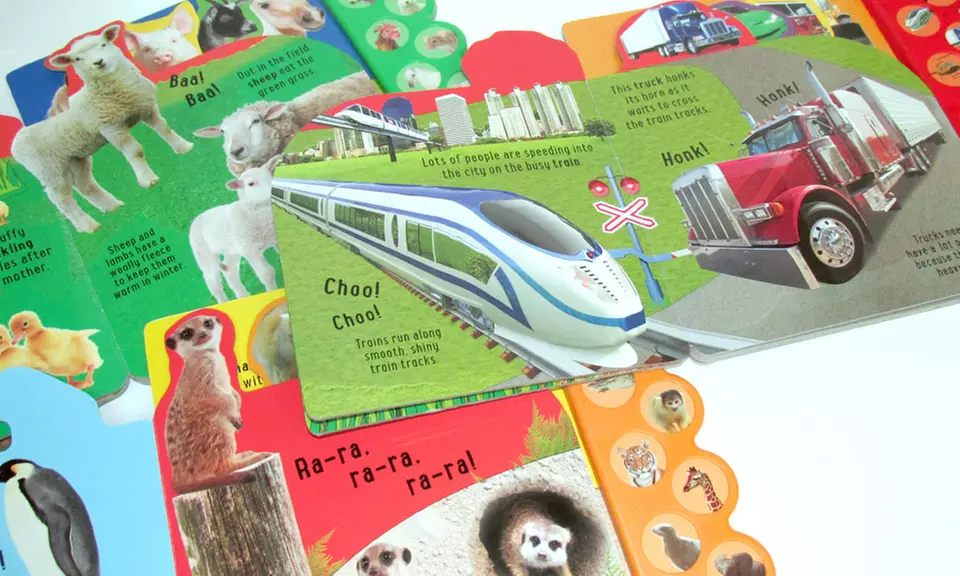 Discovery 10 Button Sound Kids Book Bundle (3-Piece) - Second Medium