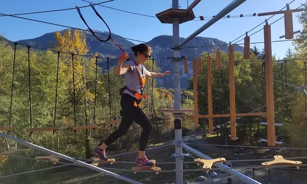 One Adventure Park Visit for Two Kids, or Adults at Rope Runner Aerial Adventure Park (Up to 25% Off) - Primary Image