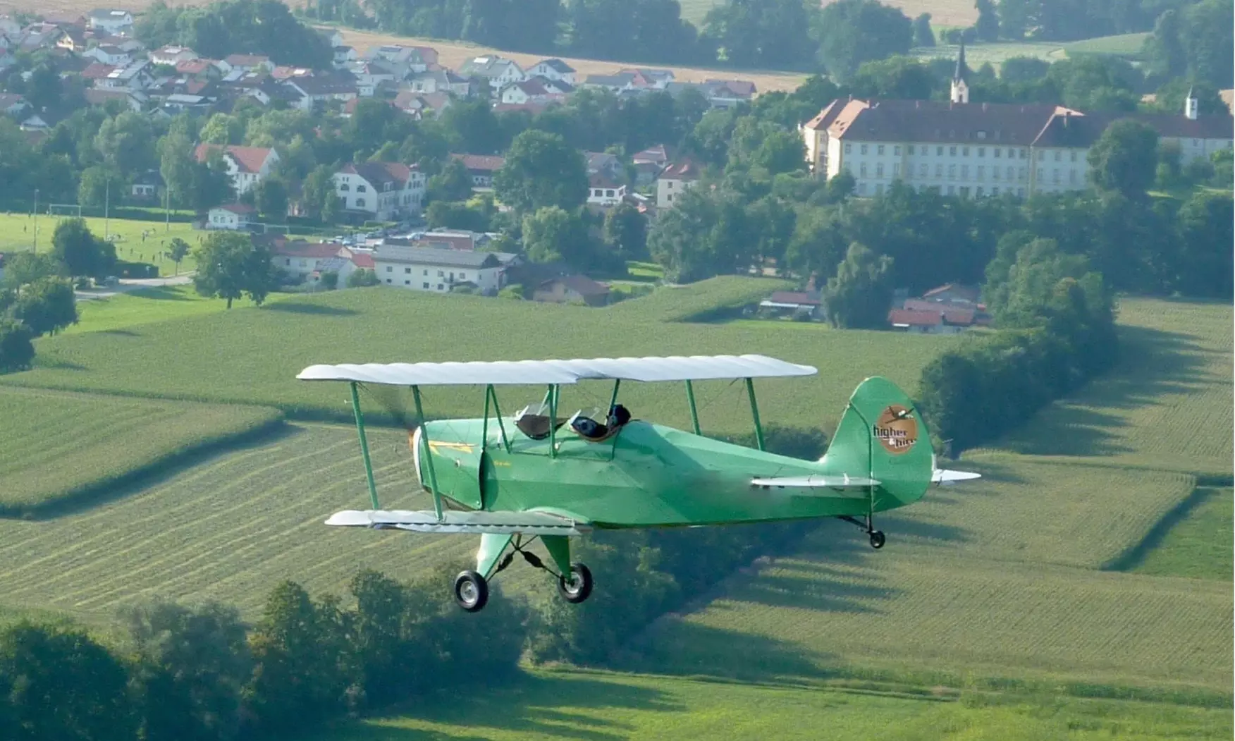 15 Min. oder 30 Min. Schnupperflug im offenen Doppeldecker für 1 Pers.