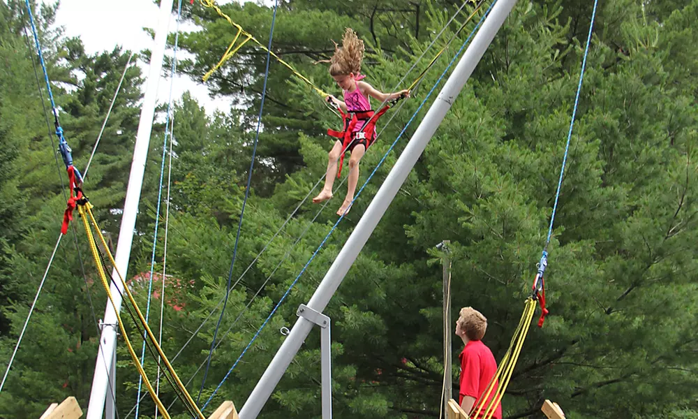 Aerial Course and Sportsland Tickets at Muskoka Zip Lines & Aerial Park (Up to 50% Off). Four Options Available. - Second Medium