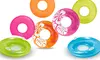 Inflatable Sit 'N Lounge Neon Color Donut Tubes (36" or 47")