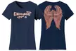 Women's Football Angel T-Shirts. Plus Sizes Available - Image 4