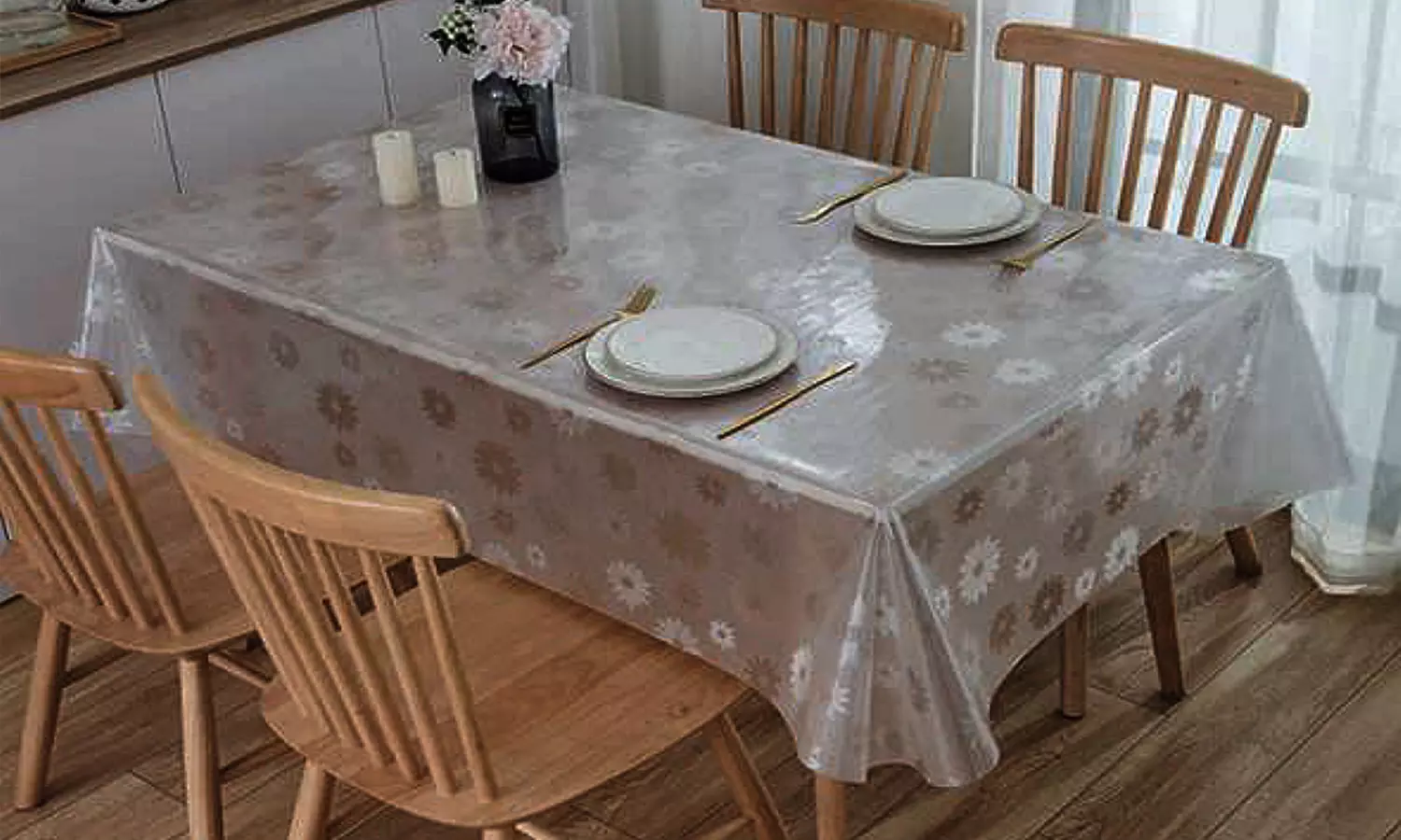 Tovaglia in PVC Operato impermeabile