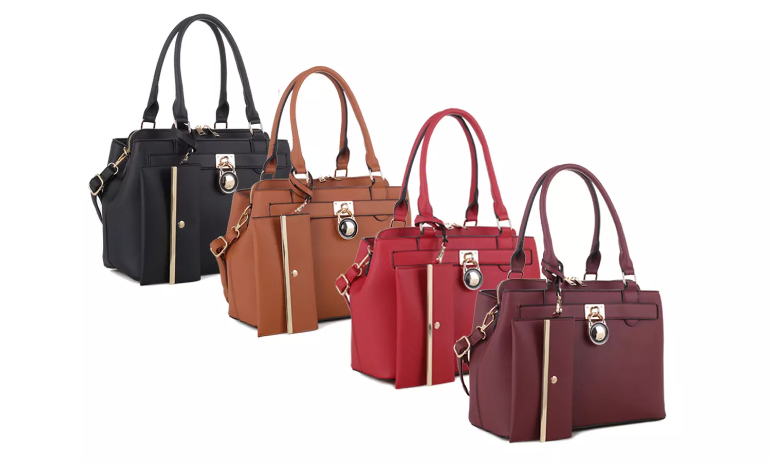 MKII Lexi Satchel Purse with Matching Wallet - Primary Image