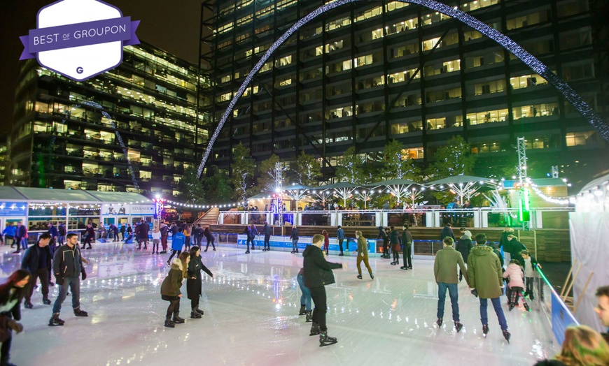 Image 1: Ice Skating in The City