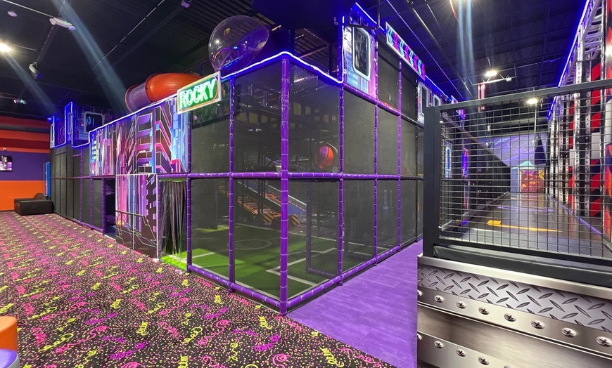 Image 5: Soft Play Pass with Choice of Go-Kart Session or Laser Tag Game  