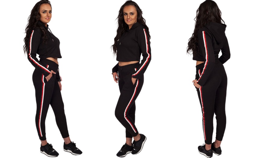 Image 2: Side Stripe Tracksuit 