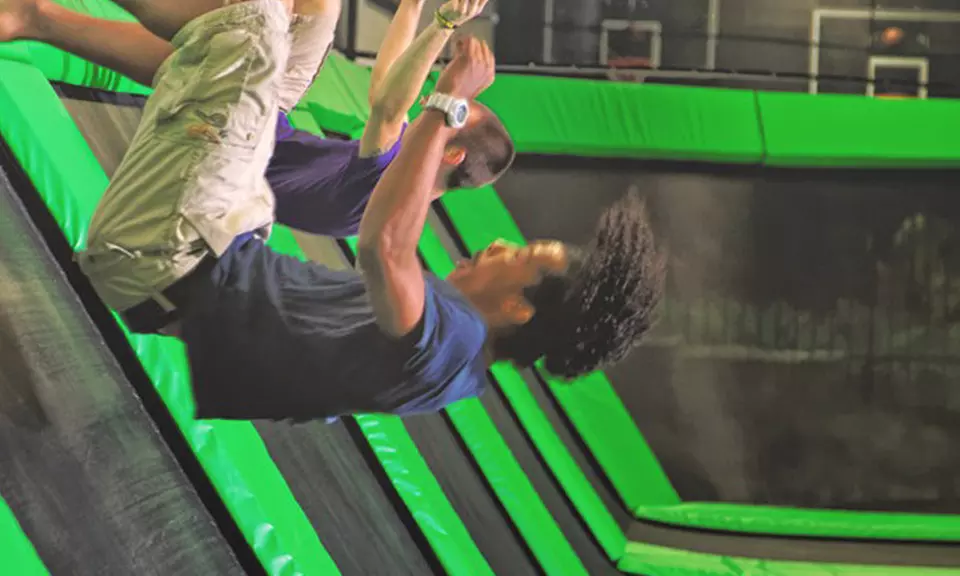 Two or Four 60-Minute Jump Passes at Airbound Trampoline Park (Up to 27% Off) - Second Medium