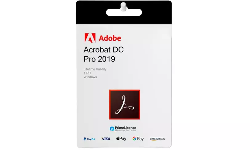 Adobe Acrobat Pro - Lifetime License for Windows