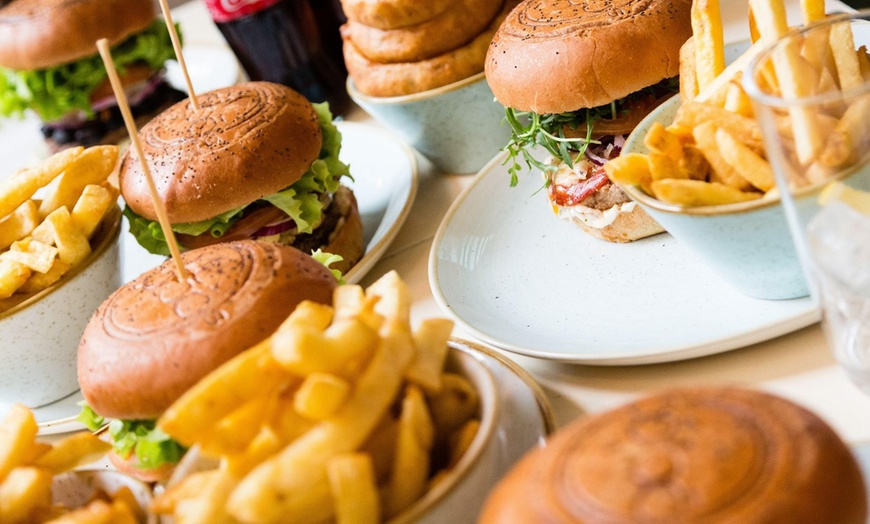 Image 16: Two Burgers and Two Starters