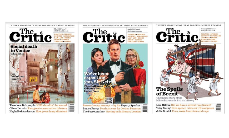 Image 1: The Critic Magazine: Three Issues