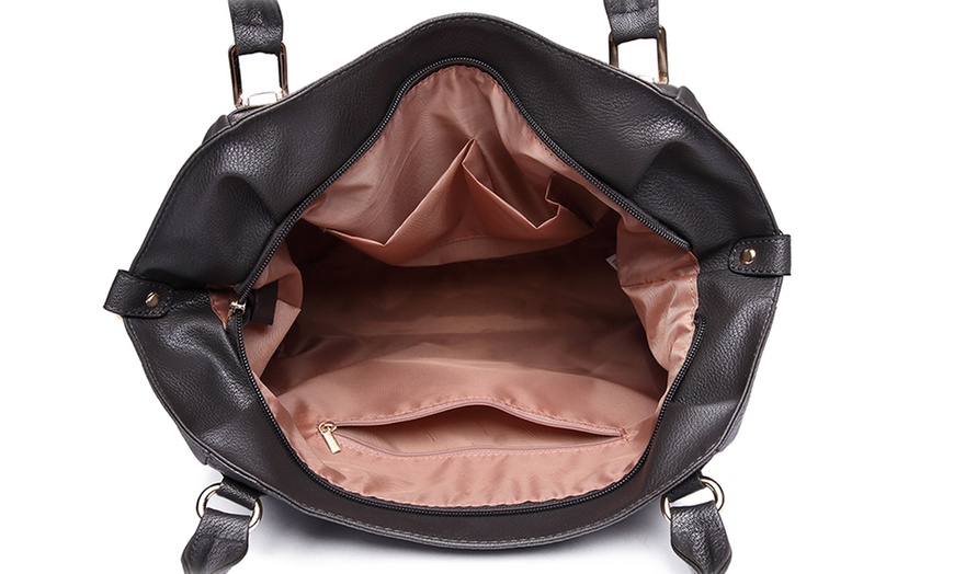 Image 3: Soft Slouchy Hobo Bag