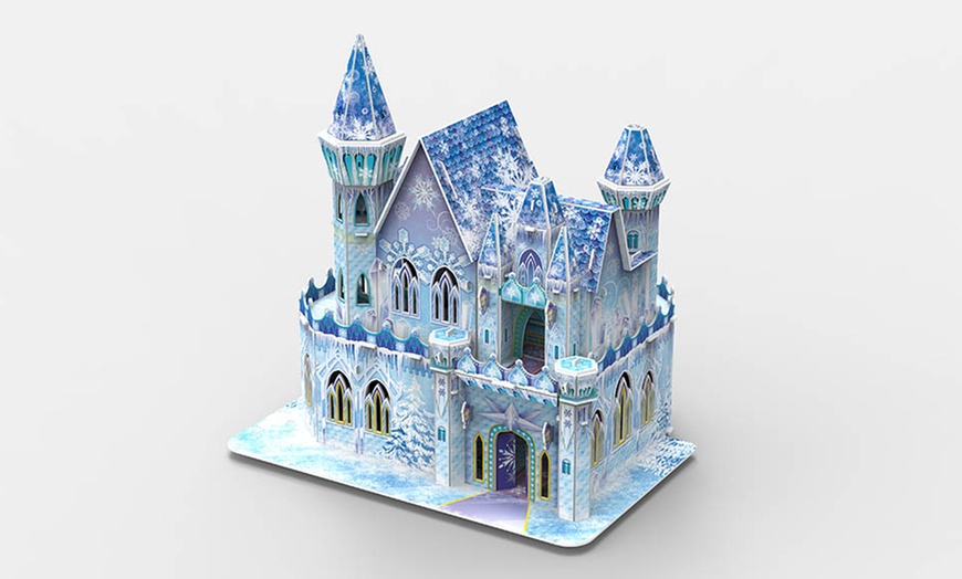 Image 7: Build Your Own Mini Ice Castle Dollhouse Kit