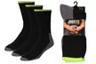 Job Site Men's Moisture-Wicking Crew Boot Socks (12 Pairs) - Second Medium