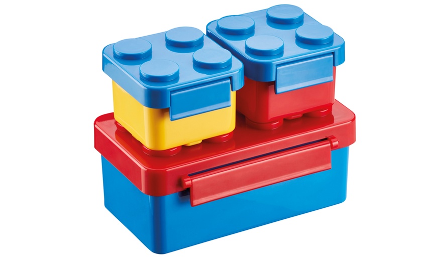 Brick Lunchbox Set 