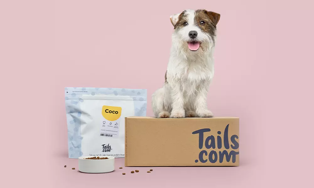 1 Monat Hundefutter gratis, individuell auf deinen Hund abgestimmt, von Tails.com - Primary Image