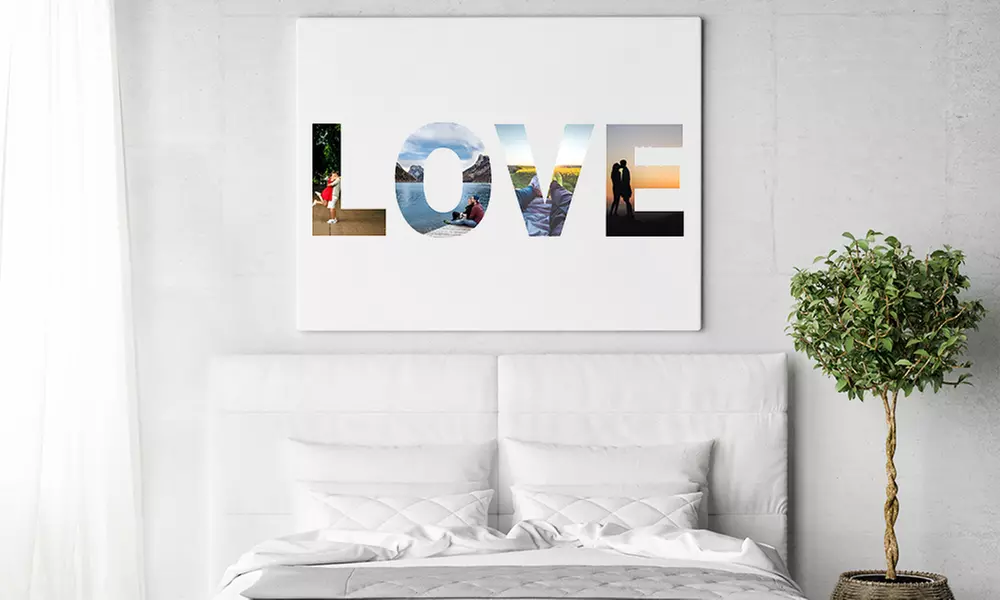 Personalised Single Image or Collage Canvas from Grange Print (Up to 93% Off) - Second Medium