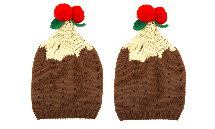 Image 6: Christmas Knitted Beanie