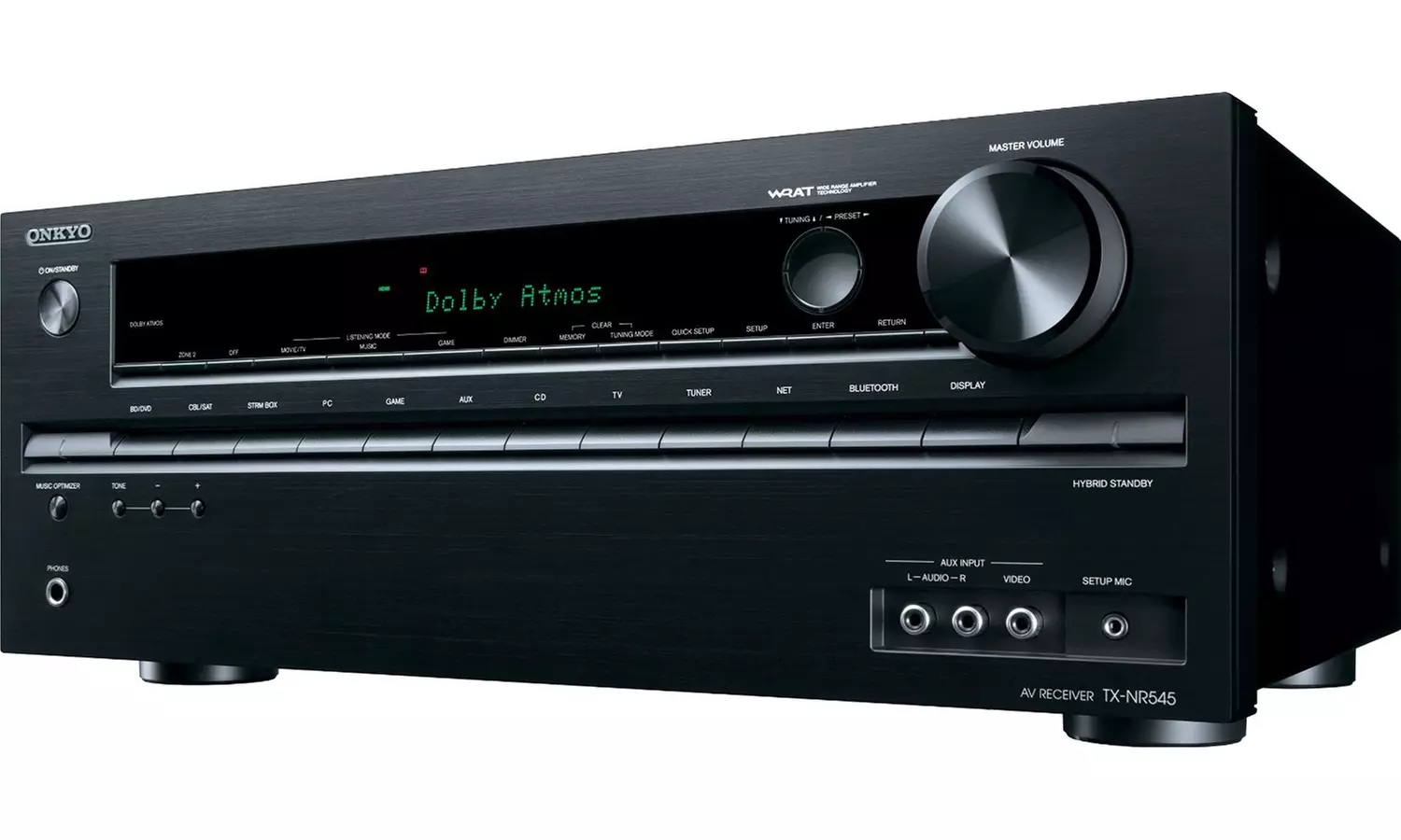 Onkyo 805W 7.2-Channel Network Receiver with Built-In Dolby Atmos, Bluetooth, WiFi & 4K UltraHD Premium Entertainment - Primary Image