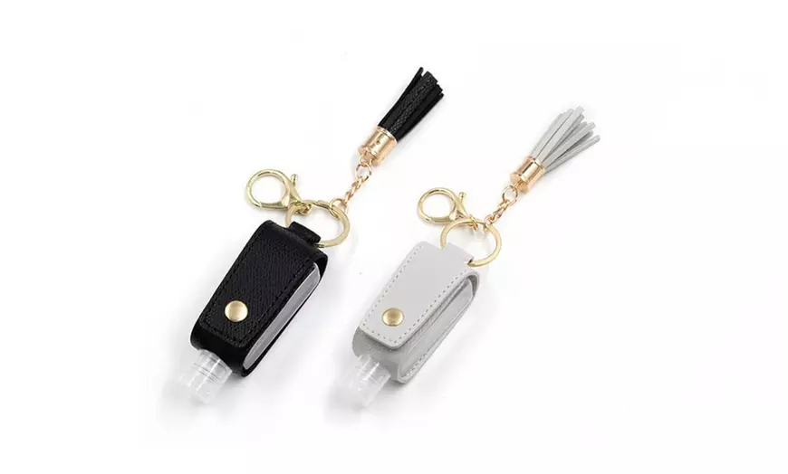 Image 14: 1 ou 2 porte-clés avec mini bouteille 30 ml