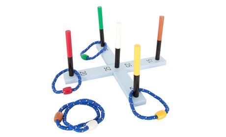 Hey! Play! Rope Ring Toss Game