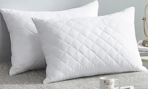  Two or Four Quilted Bounce Back Pillows 