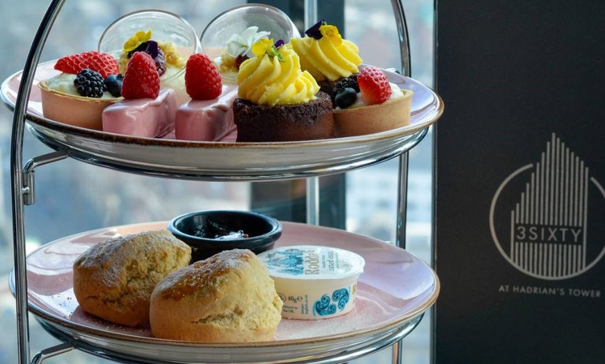 Image 9: Luxury Afternoon Tea with Prosecco in the Sky at 3Sixty Newcastle