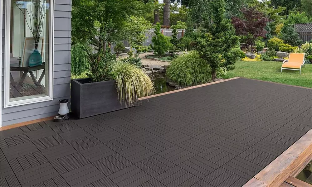 Home Deluxe WPC-Holzfliesen