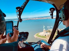 Private NYC Helicopter Tour: Statue of Liberty (Door On/Off) or Brooklyn (Door Off) in Linden - Up to 29% Off