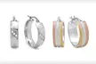 Hoop and Huggie Earrings (Up to 92% Off). 18 Styles Available. - Second Medium
