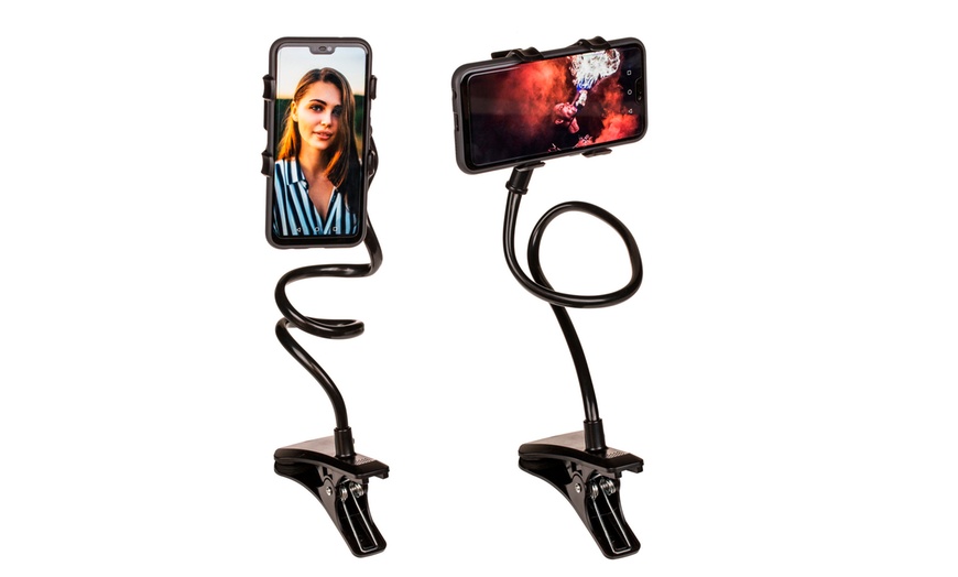 Image 7: Soporte para smartphone con pinza