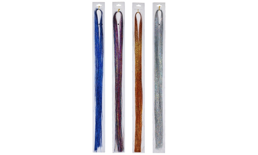 Image 3: One, Two or Three Hair Sparkling Tinsels