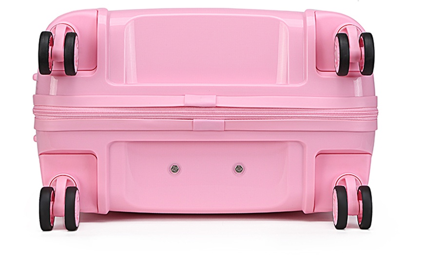 Image 19: Kono Hard Shell PP Suitcase or Set