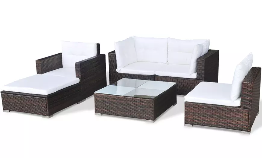 Image 27: Tuinset poly rattan