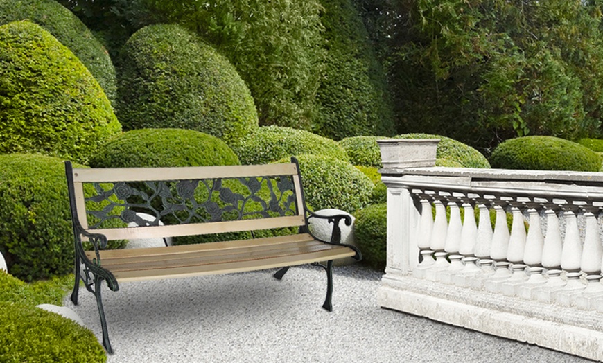 Image 9: Banc de jardin 