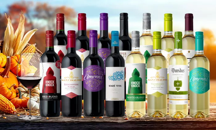 15 Bottles of Seasonal Wines (Shipping Not Included) from Splash Wines (78% Off)  - Primary Image
