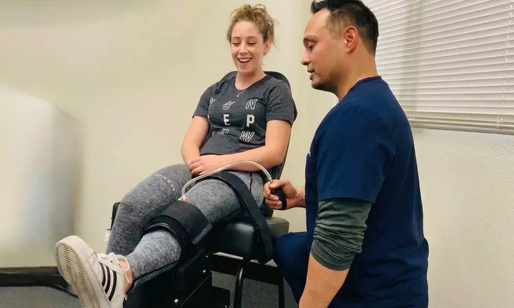 Knee Decompression Relief, Advanced or Intensive Knee Recovery Session