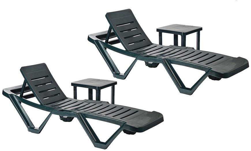 Image 15: Adjustable Sun Lounger