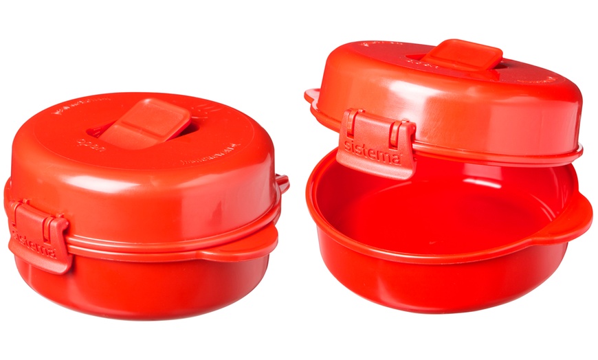 Image 2: Sistema Microwave Easy Egg Container