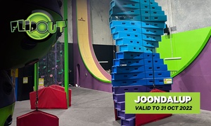 Clip n Climb Entry at Flip Out Joondalup