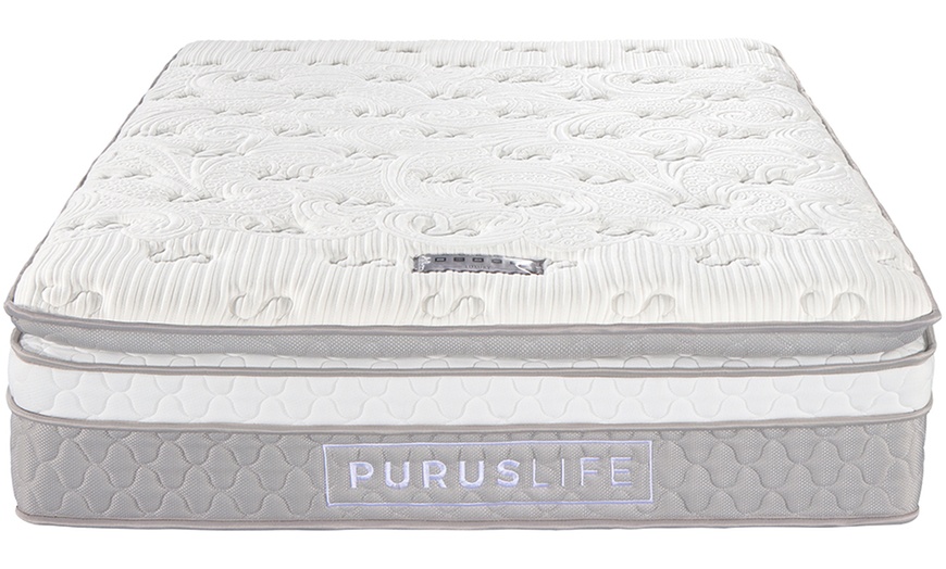 Image 3: Azure 3000 Series Pocket Pillow Top Mattress