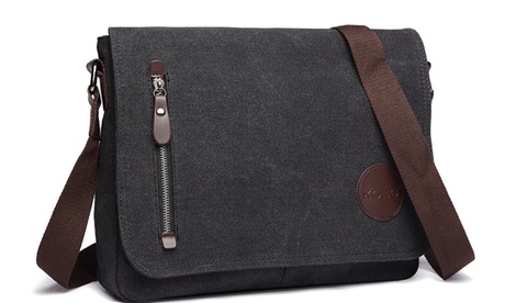 Borsa in tela da uomo Messenger Miss Lulu disponibile in 2 colori