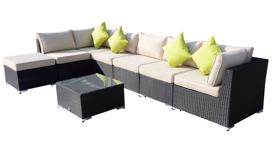 Image 6: Outsunny Garden Furniture Set