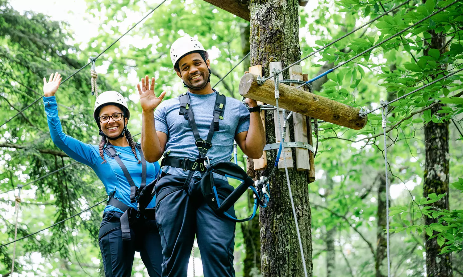 Aerial TreeTop (High Ropes) Adventure for 1 Child or Adult this Summer