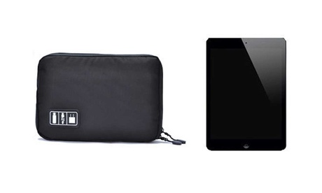 1 ou 2 pochettes de rangement All-in-On pour câbles, chargeur, batteries etc.